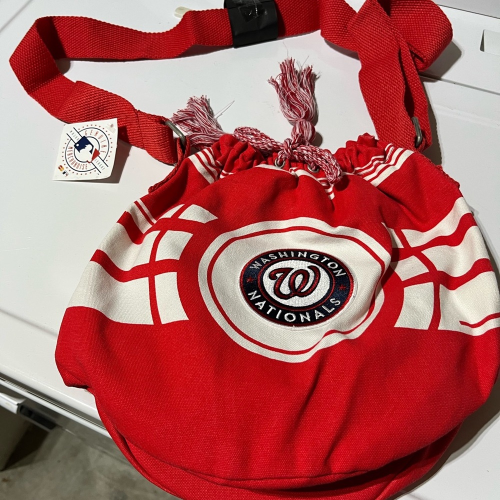 MLB Washington Nationals Red Crossbody Bag